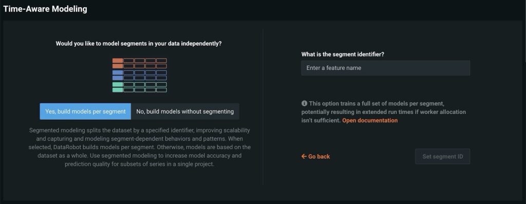 Segmented Modeling