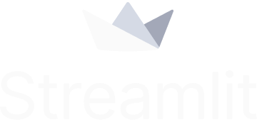 streamlit logo light