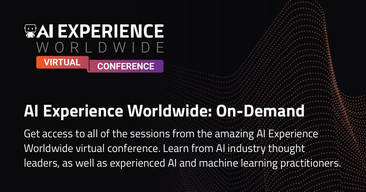 AI Experience Worldwide: On-Demand | DataRobot Enterprise AI