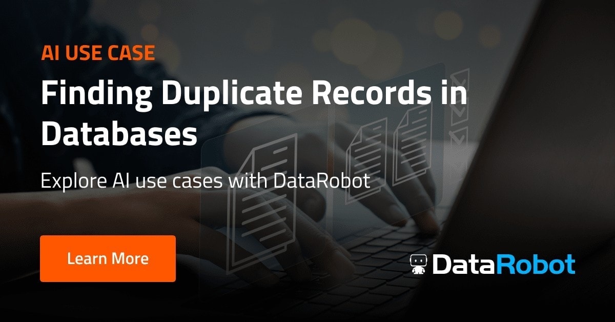 Machine learning 2024 duplicate data