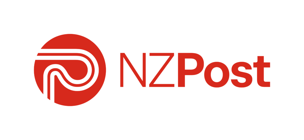 NZ Post logo horizontal red