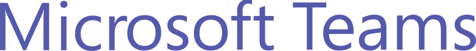 microsoft teams logo text