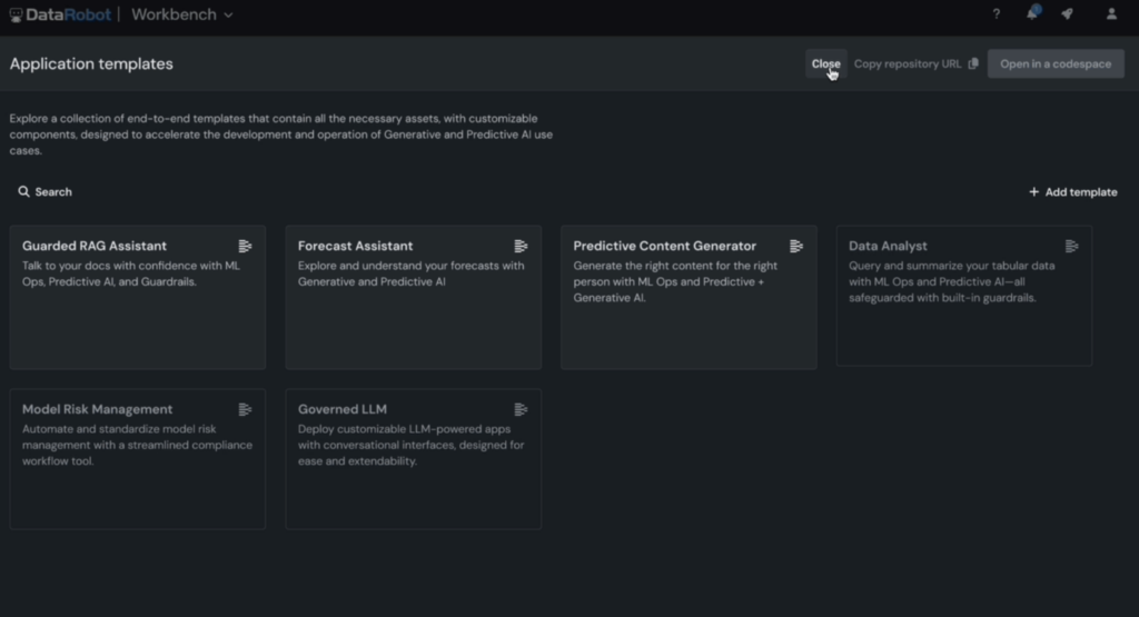 Collaborative AI application library