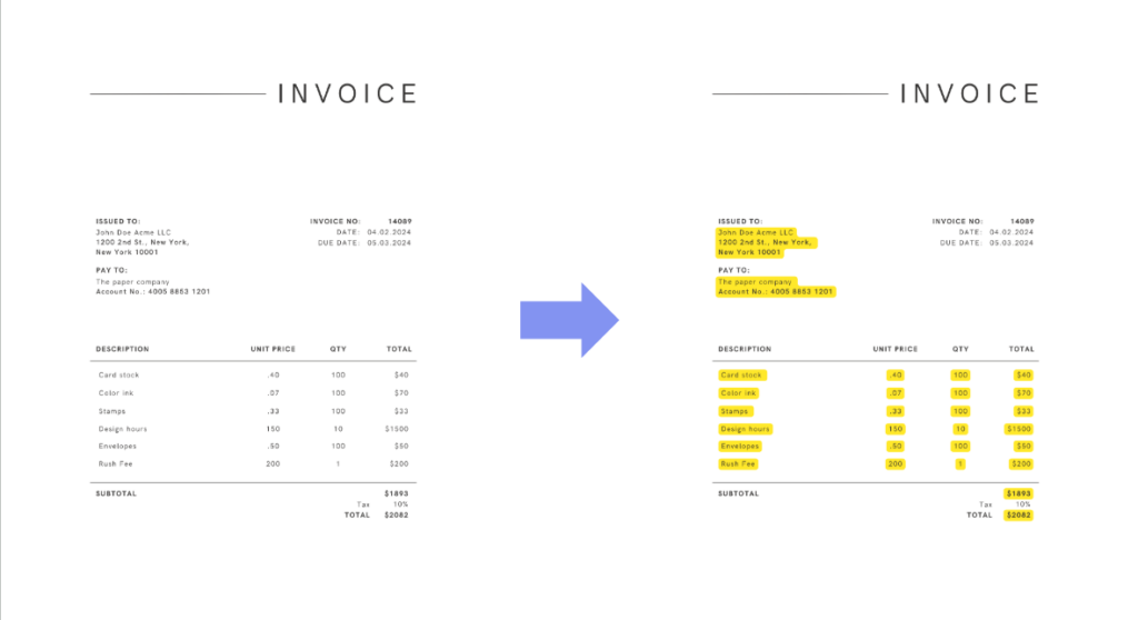 DataRobot optical character recognition (OCR) 